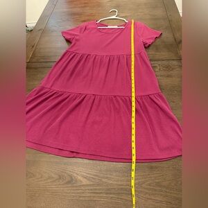 Magenta Casual Dress